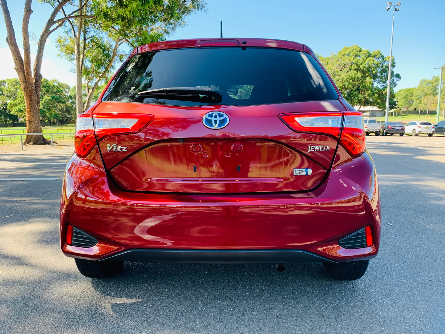 2017 Toyota Vitz Hybrid Jewela - Highest Spec