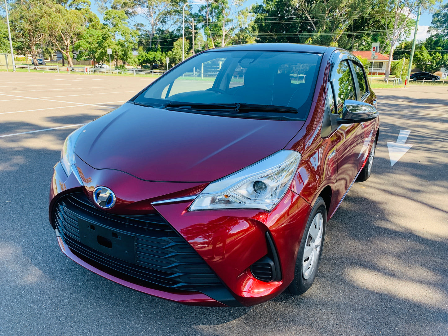 2017 Toyota Vitz Hybrid Jewela - Highest Spec