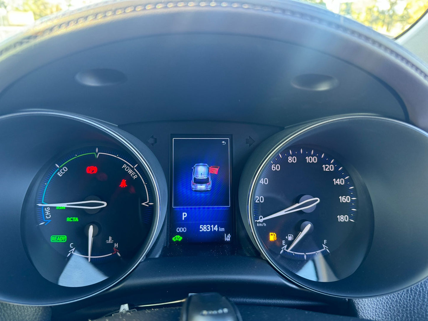 2018 Red Toyota C-HR Hybrid KOBA With Two Tone Black Roof