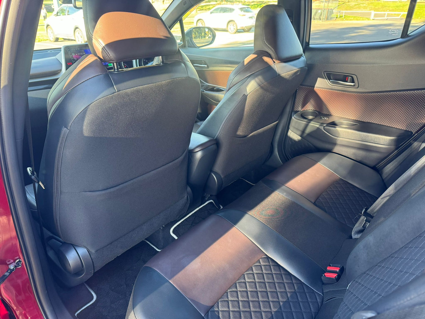 2018 Red Toyota C-HR Hybrid KOBA With Two Tone Black Roof