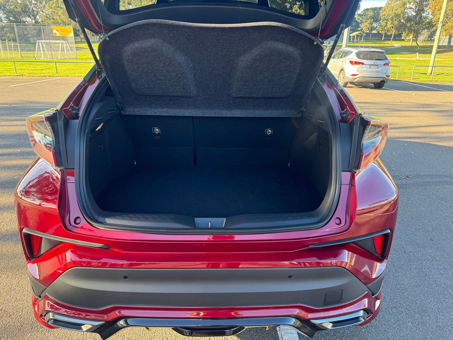 2018 Red Toyota C-HR Hybrid KOBA With Two Tone Black Roof