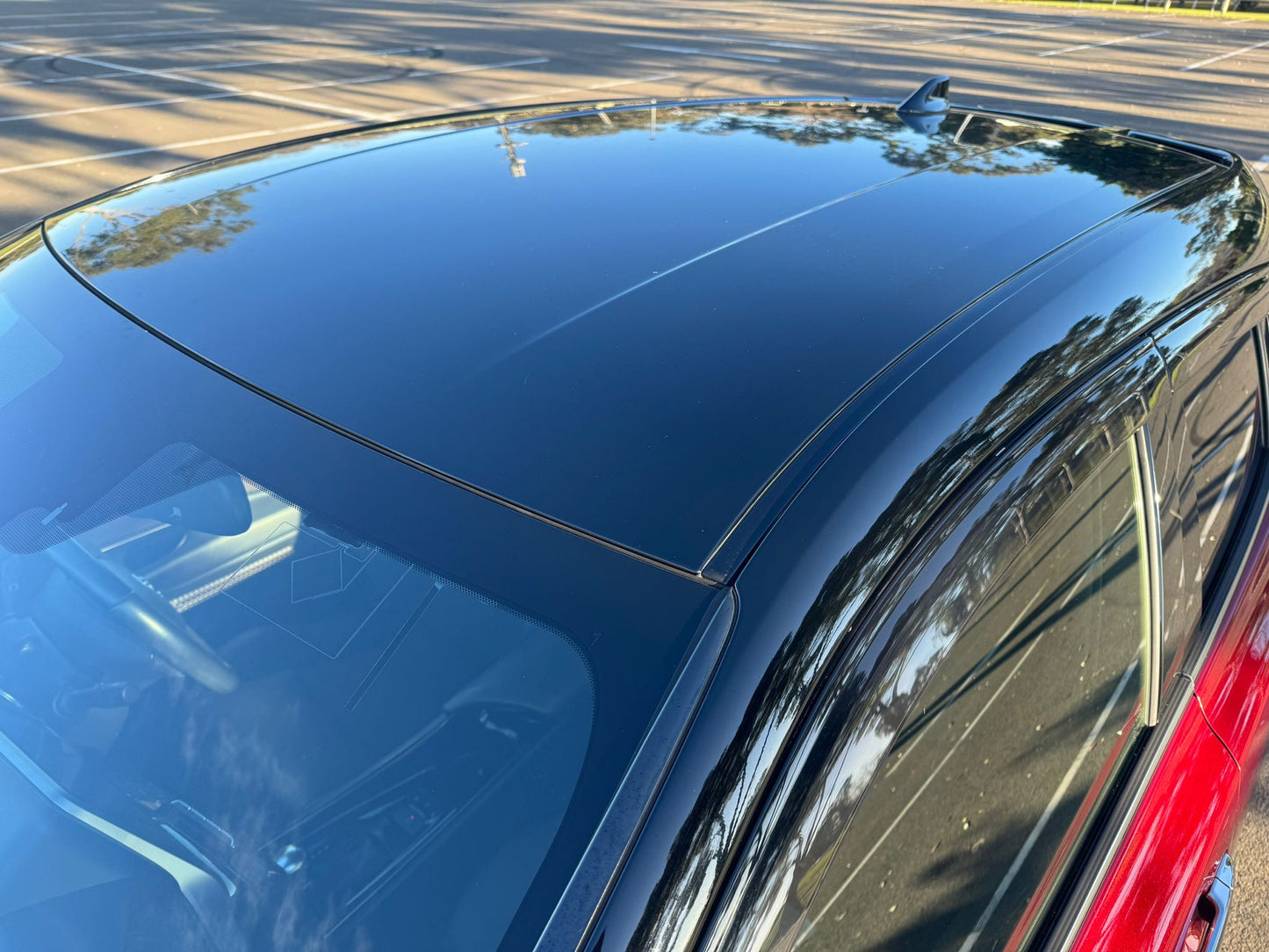 2018 Red Toyota C-HR Hybrid KOBA With Two Tone Black Roof